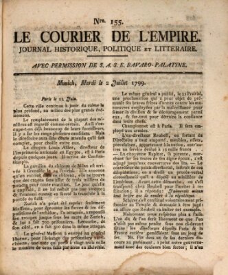 Le courier de l'Empire Dienstag 2. Juli 1799