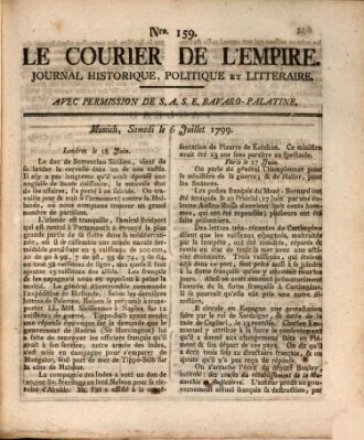 Le courier de l'Empire Samstag 6. Juli 1799