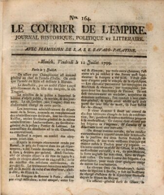 Le courier de l'Empire Freitag 12. Juli 1799