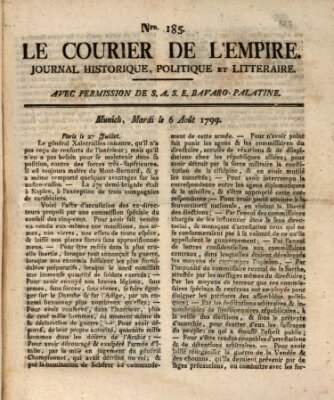 Le courier de l'Empire Dienstag 6. August 1799