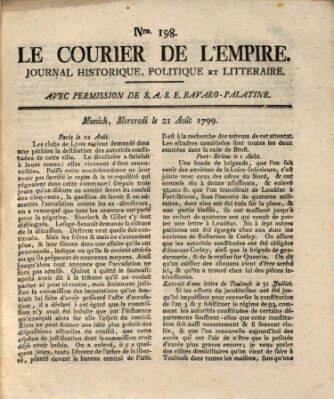 Le courier de l'Empire Mittwoch 21. August 1799