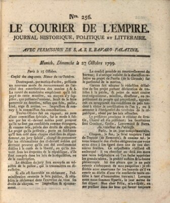 Le courier de l'Empire Sonntag 27. Oktober 1799