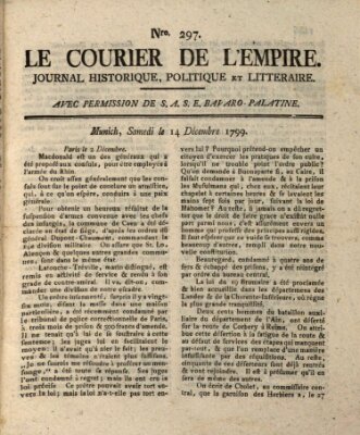 Le courier de l'Empire Samstag 14. Dezember 1799