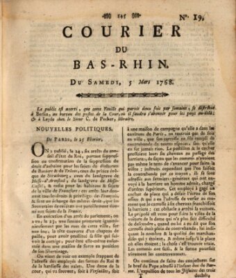 Courier du Bas-Rhin Samstag 5. März 1768