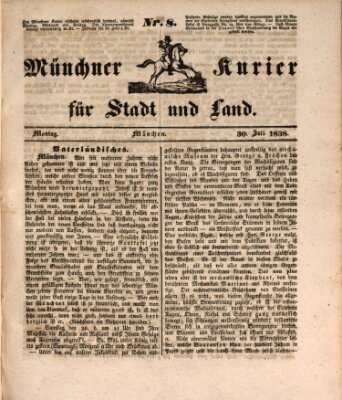 Münchner Kurier für Stadt und Land Montag 30. Juli 1838