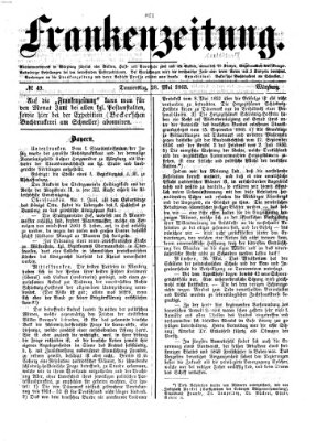 Frankenzeitung Donnerstag 28. Mai 1863