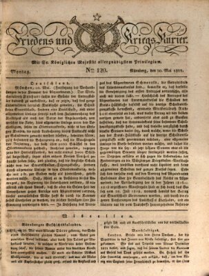 Der Friedens- u. Kriegs-Kurier (Nürnberger Friedens- und Kriegs-Kurier) Montag 20. Mai 1822