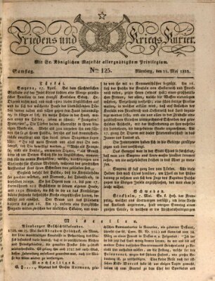 Der Friedens- u. Kriegs-Kurier (Nürnberger Friedens- und Kriegs-Kurier) Samstag 25. Mai 1822