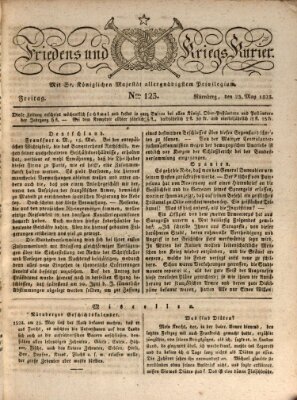 Der Friedens- u. Kriegs-Kurier (Nürnberger Friedens- und Kriegs-Kurier) Freitag 23. Mai 1823