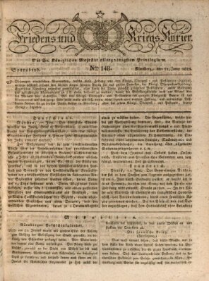 Der Friedens- u. Kriegs-Kurier (Nürnberger Friedens- und Kriegs-Kurier) Samstag 21. Juni 1823