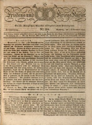 Der Friedens- u. Kriegs-Kurier (Nürnberger Friedens- und Kriegs-Kurier) Donnerstag 27. November 1823