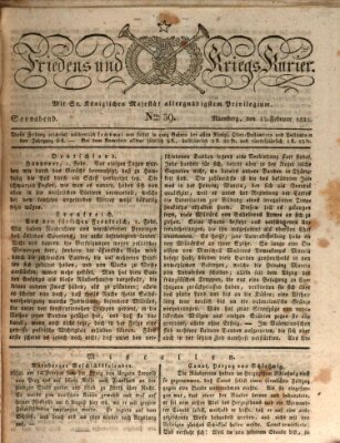 Der Friedens- u. Kriegs-Kurier (Nürnberger Friedens- und Kriegs-Kurier) Samstag 14. Februar 1824