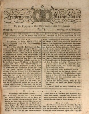 Der Friedens- u. Kriegs-Kurier (Nürnberger Friedens- und Kriegs-Kurier) Mittwoch 24. März 1824