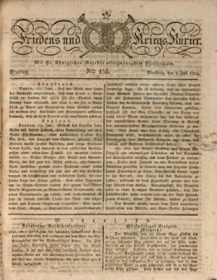 Der Friedens- u. Kriegs-Kurier (Nürnberger Friedens- und Kriegs-Kurier) Freitag 2. Juli 1824