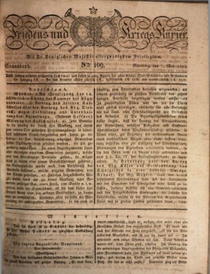 Der Friedens- u. Kriegs-Kurier (Nürnberger Friedens- und Kriegs-Kurier) Samstag 7. Mai 1825