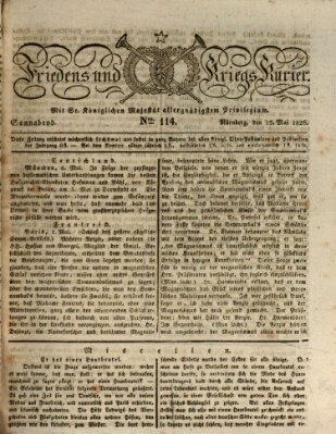 Der Friedens- u. Kriegs-Kurier (Nürnberger Friedens- und Kriegs-Kurier) Samstag 13. Mai 1826