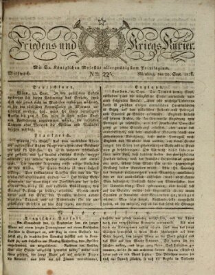 Der Friedens- u. Kriegs-Kurier (Nürnberger Friedens- und Kriegs-Kurier) Mittwoch 20. September 1826