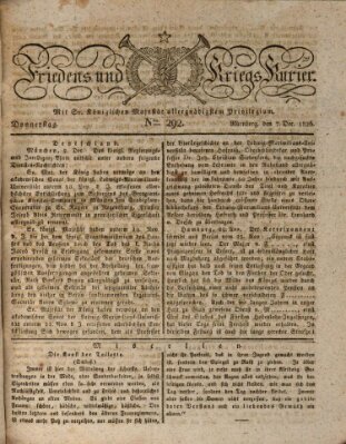 Der Friedens- u. Kriegs-Kurier (Nürnberger Friedens- und Kriegs-Kurier) Donnerstag 7. Dezember 1826