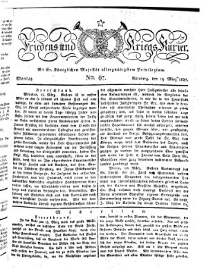 Der Friedens- u. Kriegs-Kurier (Nürnberger Friedens- und Kriegs-Kurier) Montag 19. März 1827