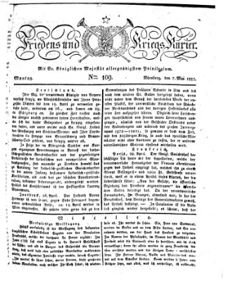 Der Friedens- u. Kriegs-Kurier (Nürnberger Friedens- und Kriegs-Kurier) Montag 7. Mai 1827