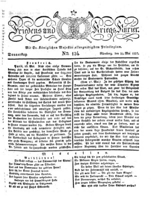 Der Friedens- u. Kriegs-Kurier (Nürnberger Friedens- und Kriegs-Kurier) Donnerstag 24. Mai 1827