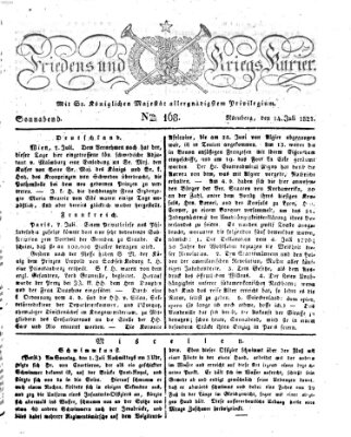 Der Friedens- u. Kriegs-Kurier (Nürnberger Friedens- und Kriegs-Kurier) Samstag 14. Juli 1827