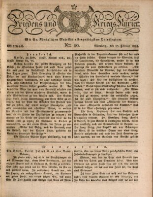 Der Friedens- u. Kriegs-Kurier (Nürnberger Friedens- und Kriegs-Kurier) Mittwoch 27. Februar 1828