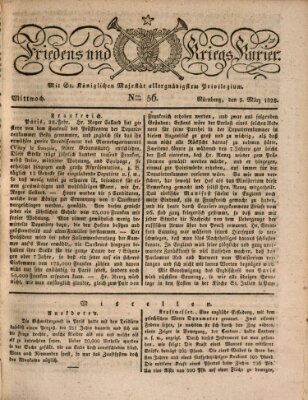 Der Friedens- u. Kriegs-Kurier (Nürnberger Friedens- und Kriegs-Kurier) Mittwoch 5. März 1828