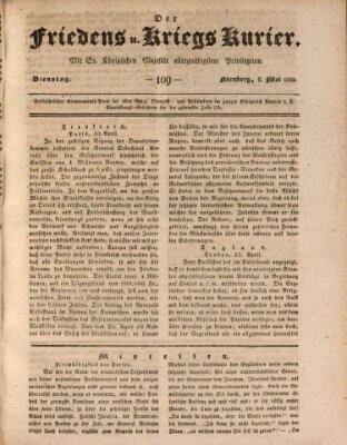 Der Friedens- u. Kriegs-Kurier (Nürnberger Friedens- und Kriegs-Kurier) Dienstag 6. Mai 1828