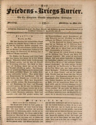 Der Friedens- u. Kriegs-Kurier (Nürnberger Friedens- und Kriegs-Kurier) Montag 19. Mai 1828