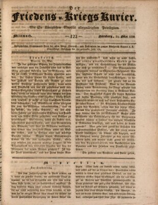 Der Friedens- u. Kriegs-Kurier (Nürnberger Friedens- und Kriegs-Kurier) Mittwoch 21. Mai 1828