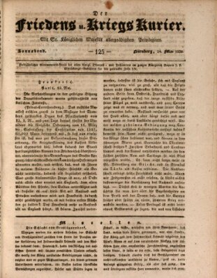 Der Friedens- u. Kriegs-Kurier (Nürnberger Friedens- und Kriegs-Kurier) Samstag 24. Mai 1828