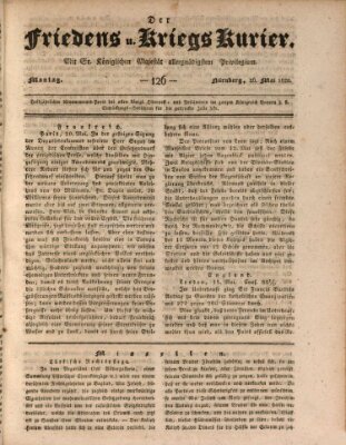 Der Friedens- u. Kriegs-Kurier (Nürnberger Friedens- und Kriegs-Kurier) Montag 26. Mai 1828