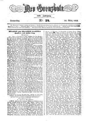 Der Grenzbote Donnerstag 24. März 1853