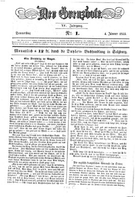 Der Grenzbote Donnerstag 4. Januar 1855