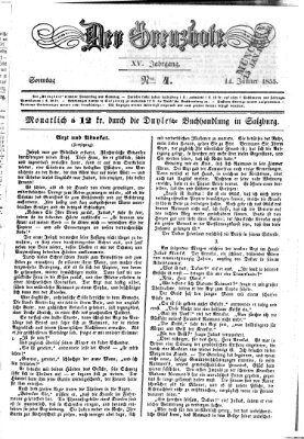 Der Grenzbote Mittwoch 14. November 1855