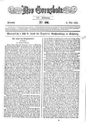 Der Grenzbote Sonntag 6. Mai 1855