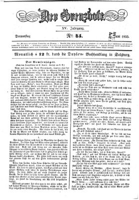 Der Grenzbote Donnerstag 7. Juni 1855