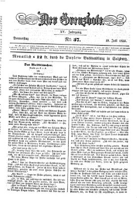 Der Grenzbote Donnerstag 19. Juli 1855