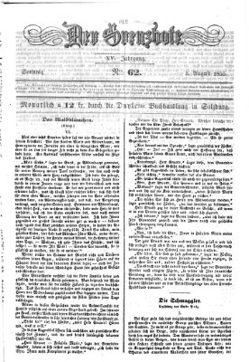 Der Grenzbote Sonntag 5. August 1855