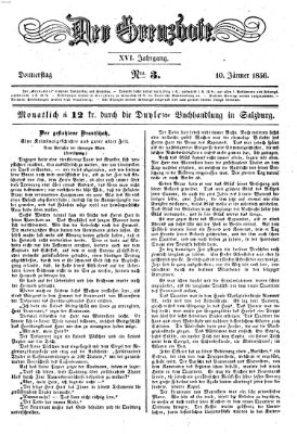 Der Grenzbote Donnerstag 10. Januar 1856