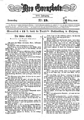 Der Grenzbote Donnerstag 6. März 1856