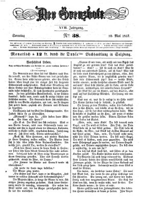 Der Grenzbote Sonntag 10. Mai 1857