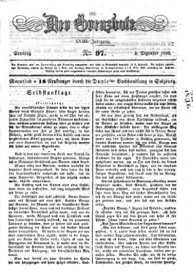 Der Grenzbote Sonntag 5. Dezember 1858