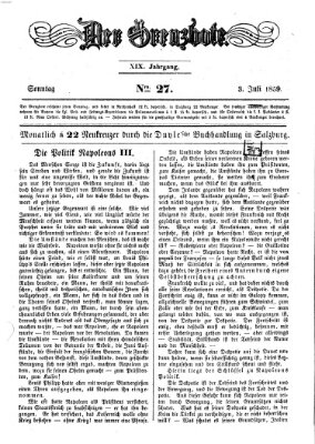 Der Grenzbote Sonntag 3. Juli 1859