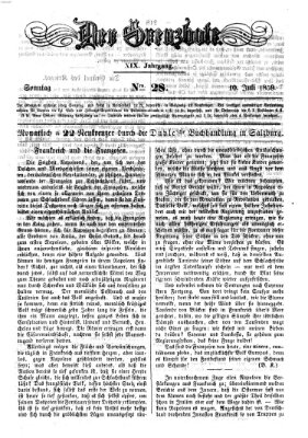 Der Grenzbote Sonntag 10. Juli 1859