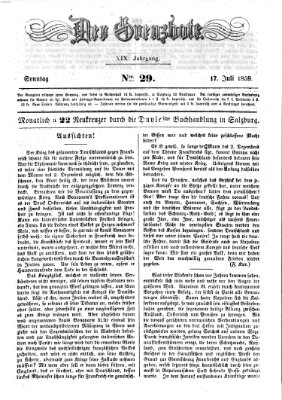 Der Grenzbote Sonntag 17. Juli 1859