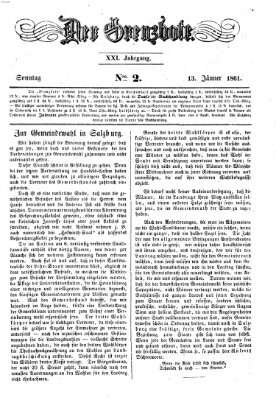 Der Grenzbote Sonntag 13. Januar 1861