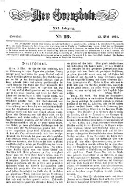 Der Grenzbote Sonntag 12. Mai 1861