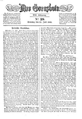 Der Grenzbote Sonntag 21. Juli 1861